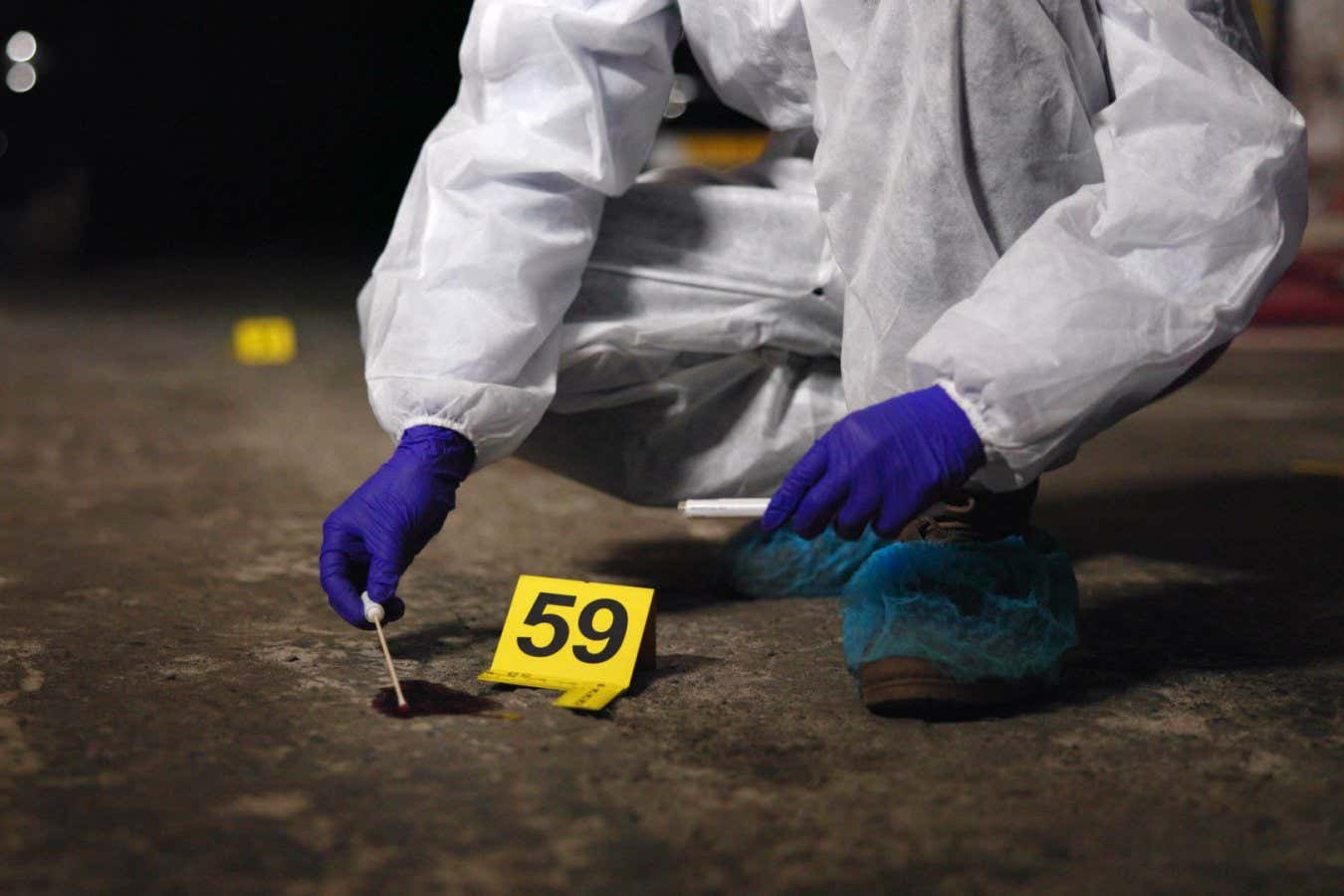 forensic crime scene